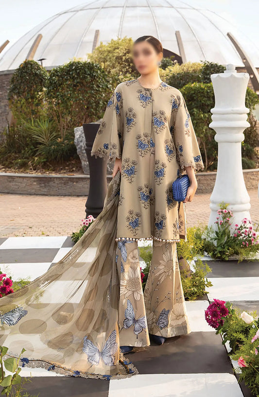 Maria B Unstitched M.Prints Spring Summer Edit 2024 - D 05 B
