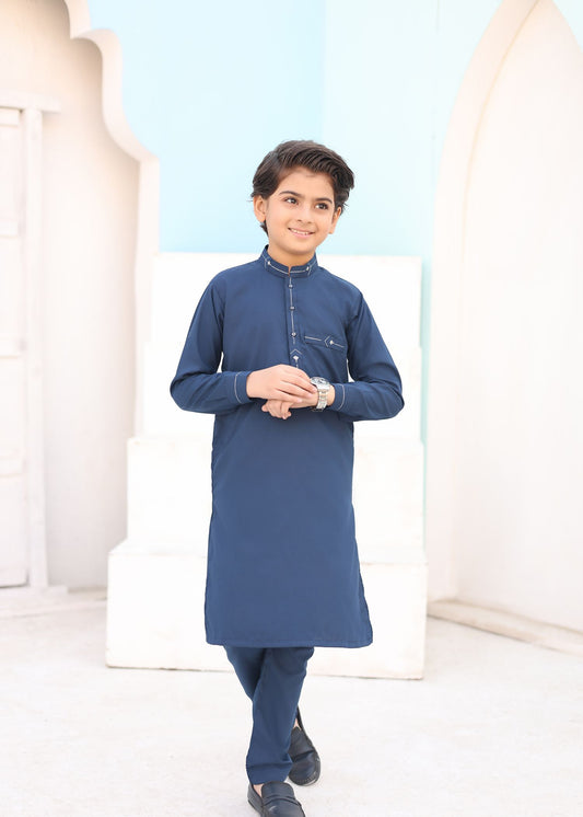 Stone Blue Kurta Trouser KT-15