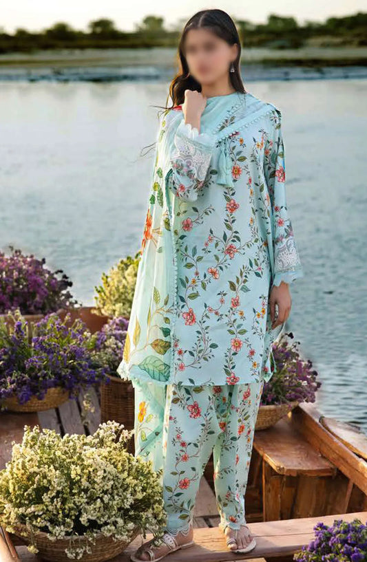 Maria B M Basics Unstitched Lawn Edition 2024 - Design 06 B