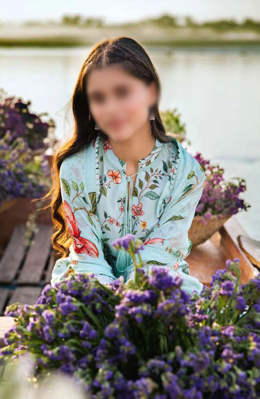 Maria B M Basics Unstitched Lawn Edition 2024 - Design 06 B