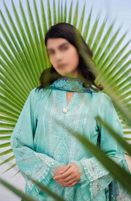 Maria B M Basics Unstitched Lawn Edition 2024 - Design 08 A
