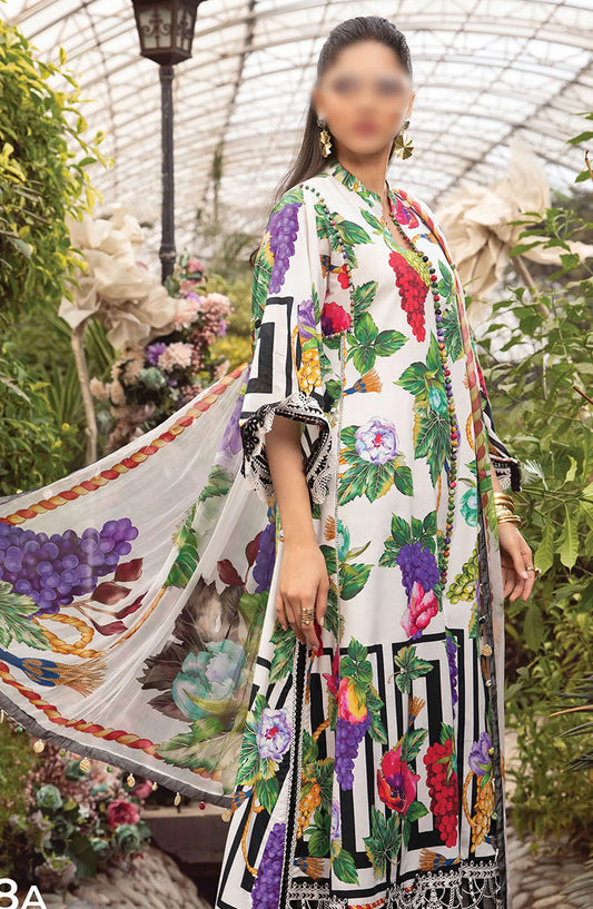 Maria B Unstitched M.Prints Spring Summer Edit 2024 - D 08 A