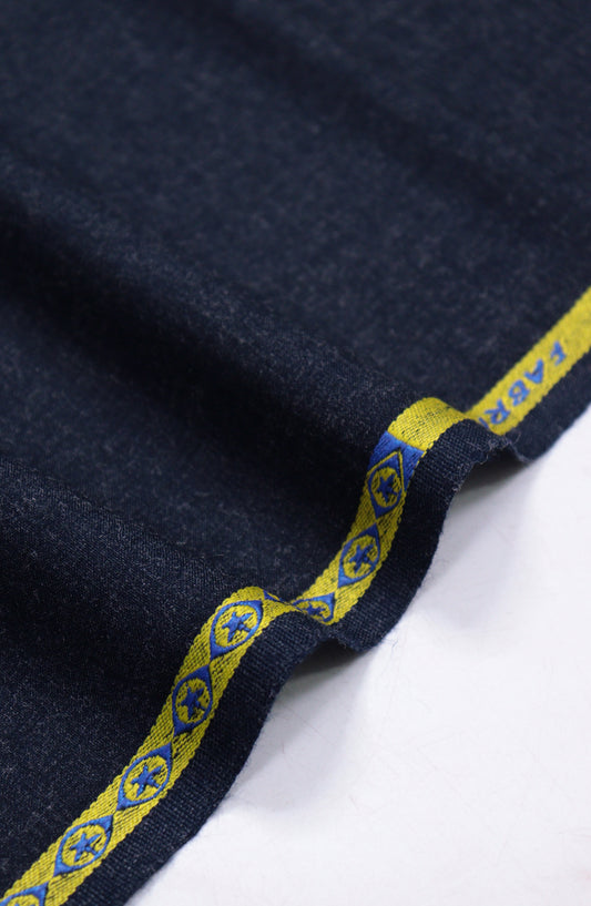 Alaska Wool by Bin Yameen Unstitched Wash N Wear Mens Premium Collection BY25WOL NAVY BLUE