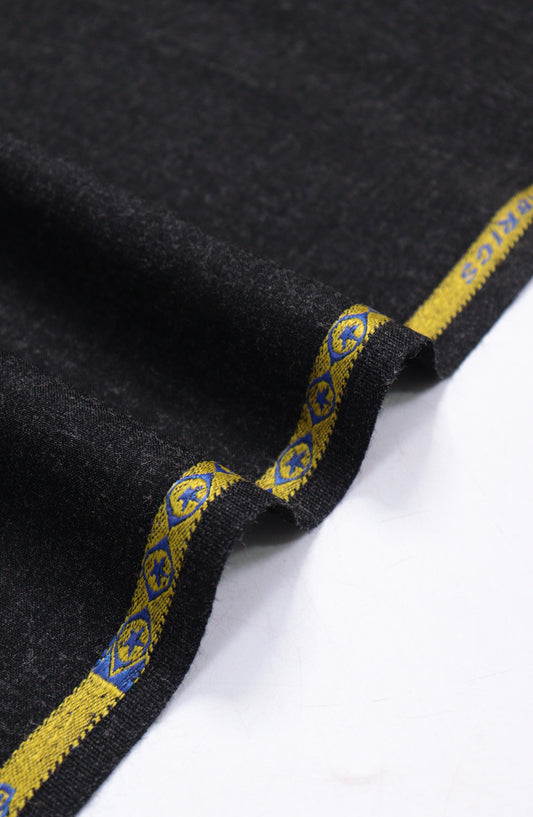 Alaska Wool by Bin Yameen Unstitched Wash N Wear Mens Premium Collection BY25WOL BLACK