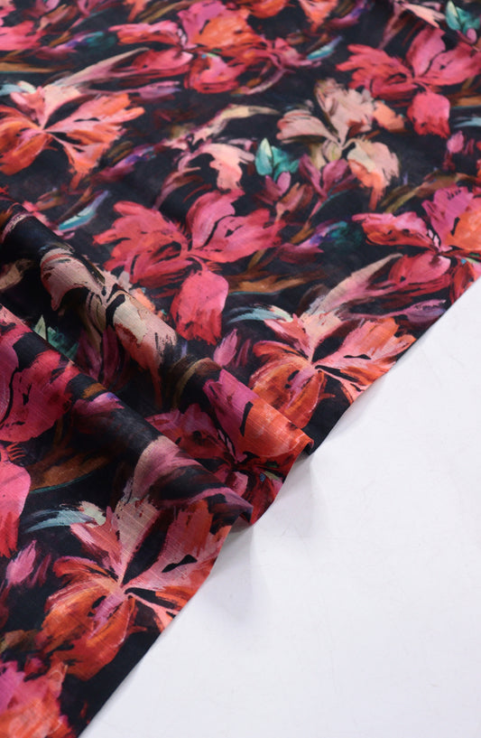 Amna Khadija Fancy Printed Lawn Unstitched 2 Piece Suit - D-12 - AM26FNC - Pink - Summer Collection