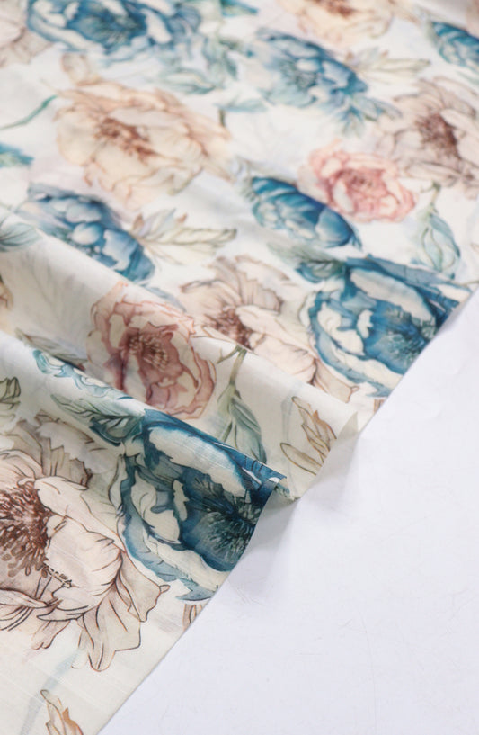 Amna Khadija Fancy Printed Lawn Unstitched 2 Piece Suit - D-1 - AM26FNC - Multi - Summer Collection