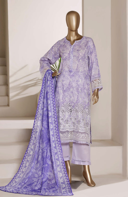 Amyrah by Sadabahar Embroidered Stitched 3 Piece Suit - D-03 - SBD26SMR - Purple - Festive Collection