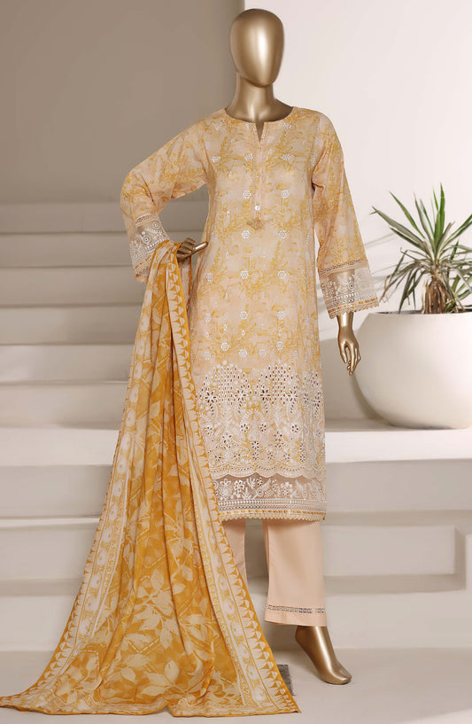 Amyrah by Sadabahar Embroidered Stitched 3 Piece Suit - D-02 - SBD26SMR - Rust - Festive Collection
