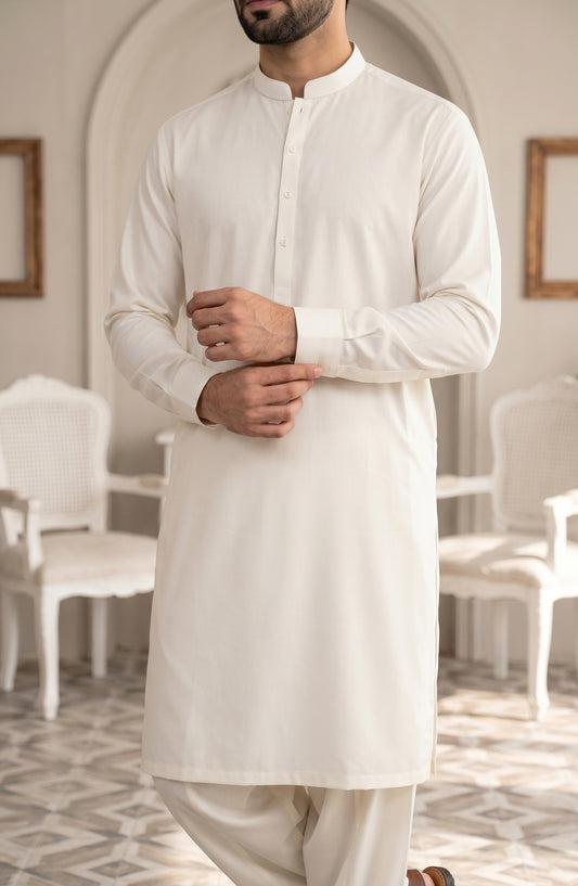 Avenue by Bin Yameen Unstitched Wash N Wear Mens Collection BY26ANU CREAM