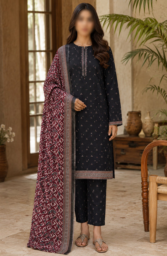 Bin Saeed Printed Lawn Unstitched 3 Piece Suit - PRD-32 - BS26VLP - Blue - Summer Collection