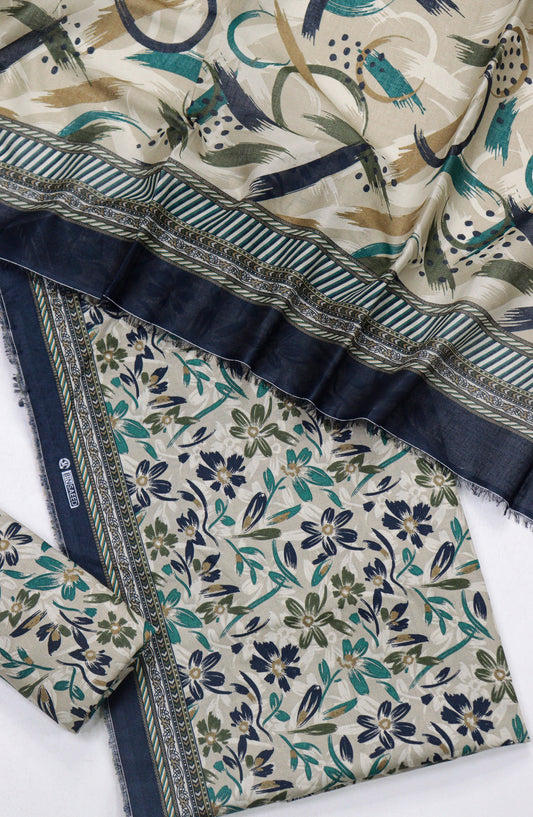 Bin Saeed Printed Lawn Unstitched 3 Piece Suit - Design-16 - BS26PR - Multi - Summer Collection