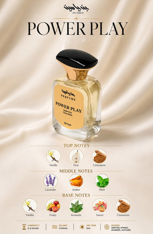 POWER PLAY Inspired by Ultra Male - BY26PTRE - Men Perfume