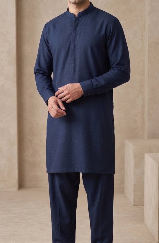 Blue Bird Two Tone by Bin Yameen Unstitched Wash N Wear Mens Collection BY26BUB S-08