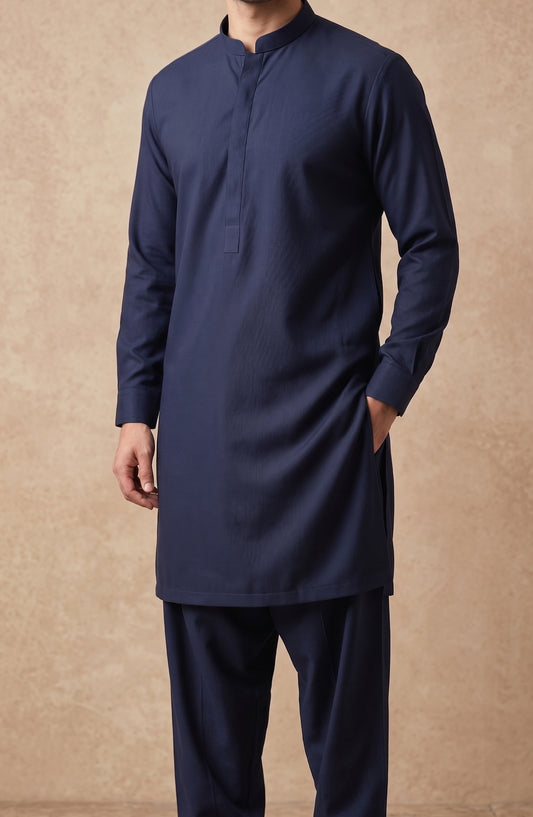 Blue Bird Two Tone by Bin Yameen Unstitched Wash N Wear Mens Collection BY26BUB S-03