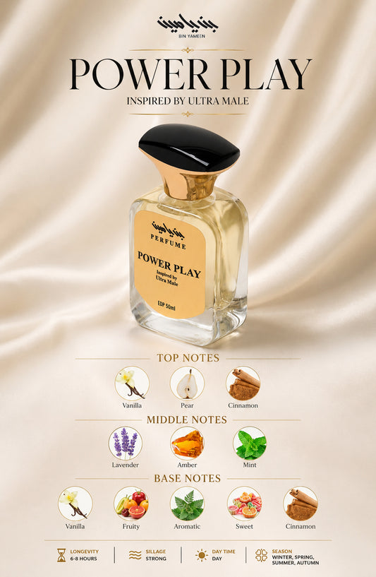 POWER PLAY - BY26FUP - Men Perfume