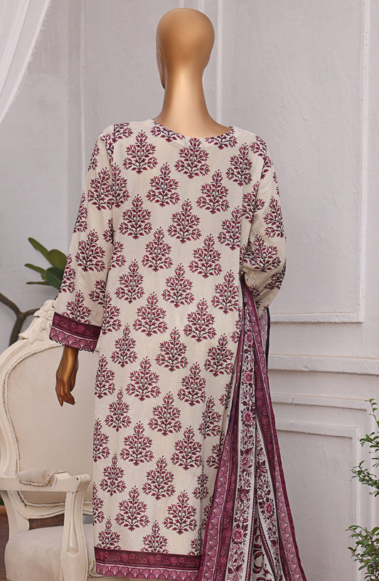 HZ Textile Magic Digital Printed Lawn Unstitched 3 Piece Suit - MPC-578 - HZ25MGP - Purple - Summer Collection