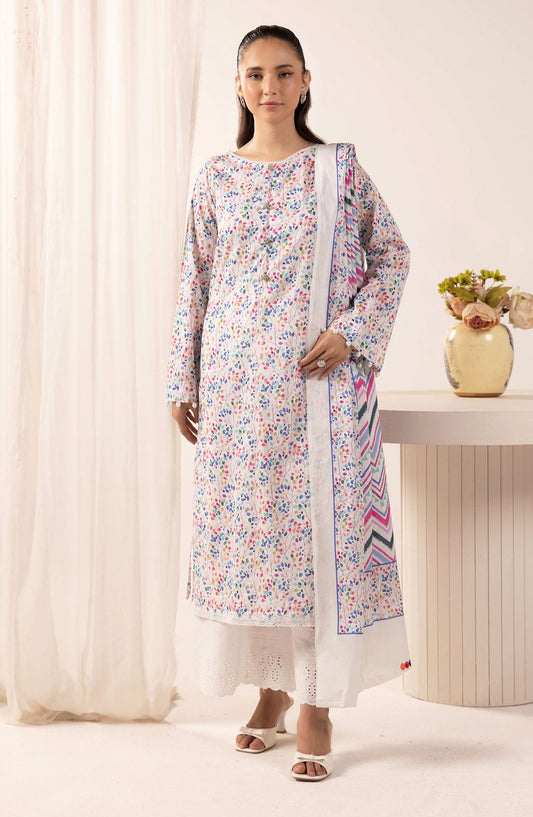 Mahee's by Riaz Arts Embroidered Lawn Unstitched 3 Piece Suit - Design-05 - RA25PRM - Multi - Summer Collection