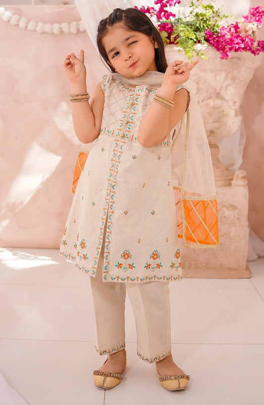 3 Pc Cotton Lawn Embroidered Suit Skin 10560-Skn MOD26MT Festive Collection