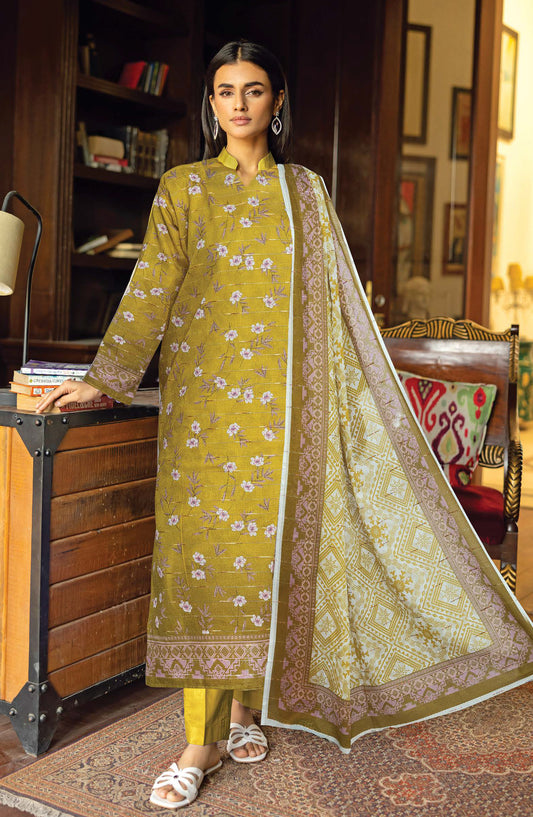 Nazneen by Johra Printed Lawn Unstitched 3 Piece Suit - JH-1210 - JH25NZN - Dhani - Casual Collection