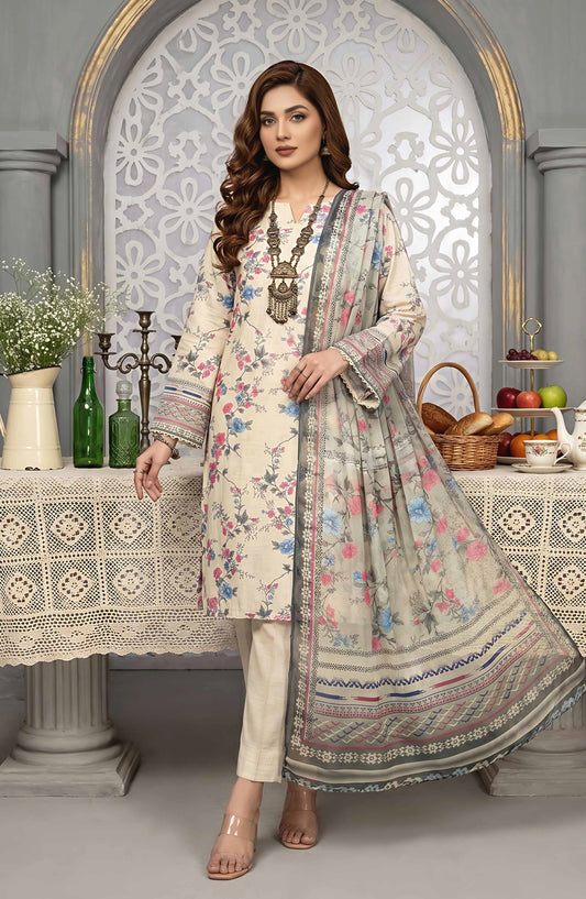 Pastels by Aalaya Embroidered Lawn Unstitched 3 Piece Suit - ART-09 - ALY26PTL - Multi - Summer Collection