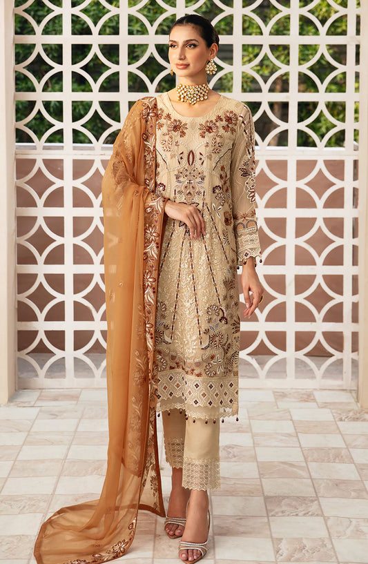 Ramsha Chevron Luxury Chiffon Collection Vol 09 - A-912