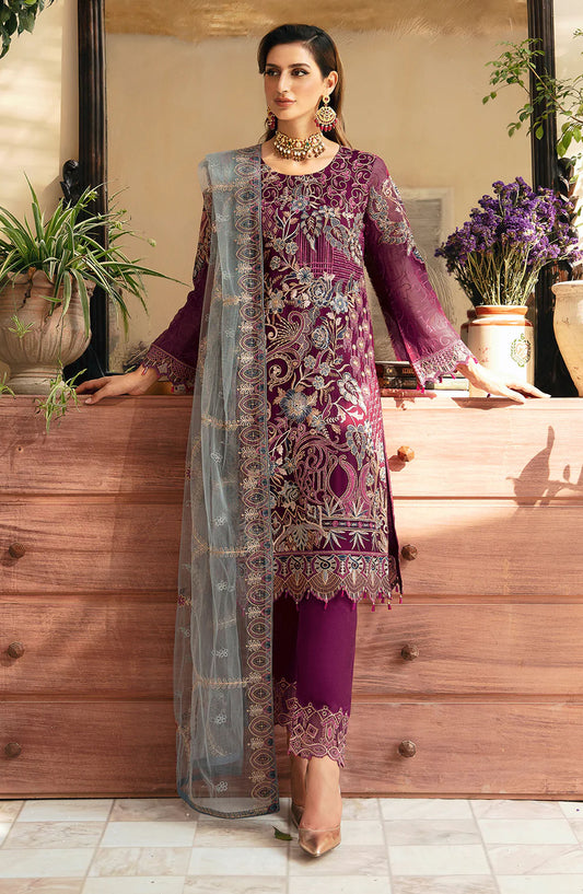 Ramsha Chevron Luxury Chiffon Collection Vol 09 - A-911