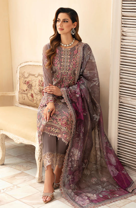 Ramsha Chevron Luxury Chiffon Collection Vol 09 - A-908