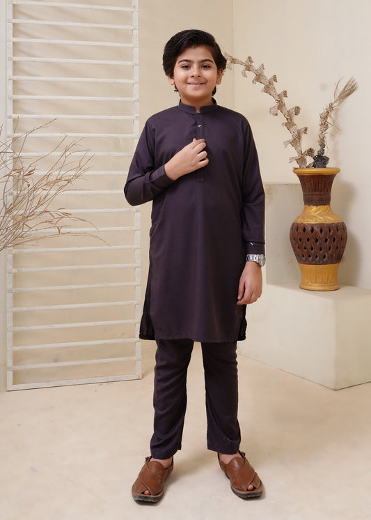 Luxury Purple Kurta Trouser KT 76