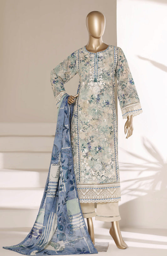 Sadabahar Embroidered Signature Stitched 3 Piece Suit - D-02 - SBD26FGV - Multi - Festive Collection