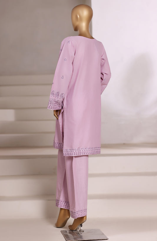 Sadabahar Vybe Embroidered Cotton Stitched 2 Co ord Set - Design-04 - SBD25BEC - Pink - Casual Collection