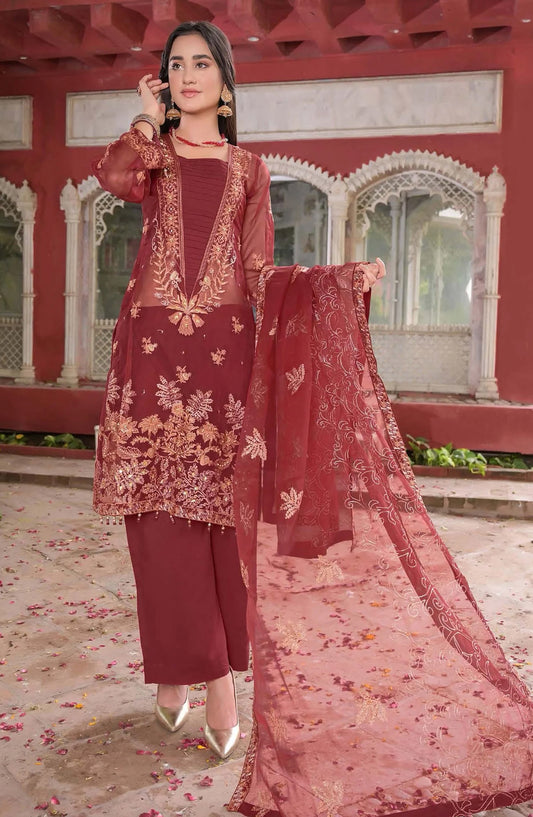 Soghat Mehr-o-Mah Luxury Formal Organza Collection 2026 - SOG26MH - D-03 - Festive Collection