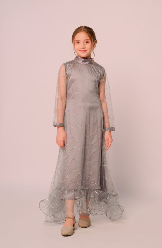 Sprinkles Silver Whirl - Embellished -1pc SPDR689