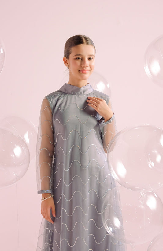 Sprinkles Silver Whirl - Embellished -1pc SPDR689