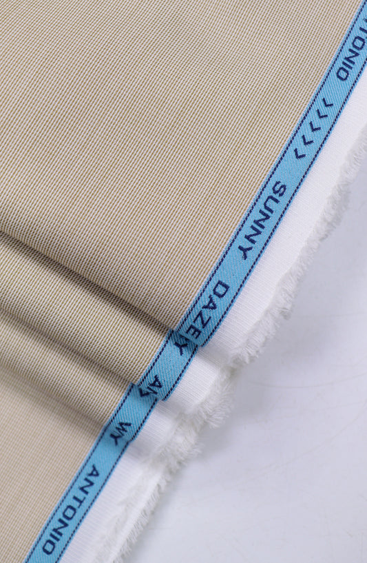 Sunny Daze Bamboo Fabric by Bin Yameen Unstitched Wash N Wear Mens Premium Collection BY25SND BEIGE