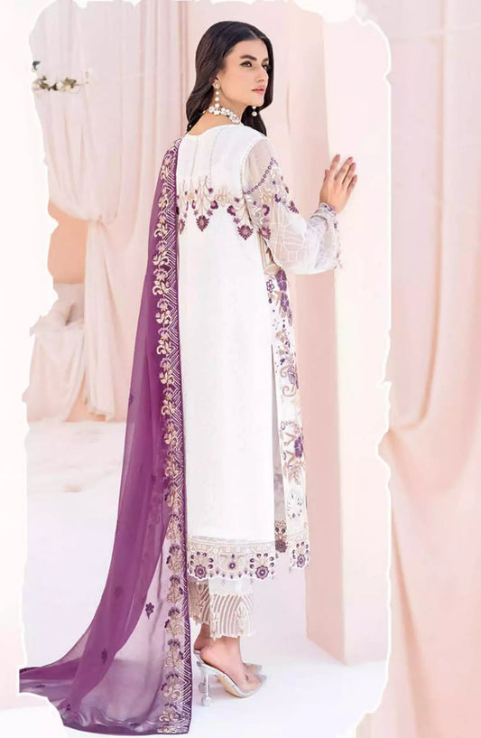 Ramsha Chevron Luxury Chiffon Collection Vol 06 - A 602