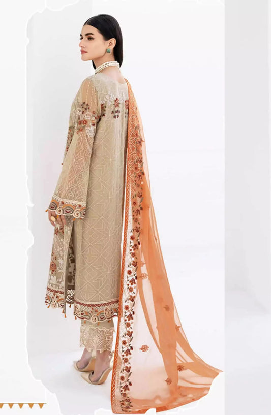 Ramsha Chevron Luxury Chiffon Collection Vol 06 - A 605