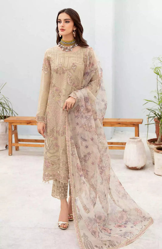 Ramsha Chevron Luxury Chiffon Collection Vol 07 - A 701