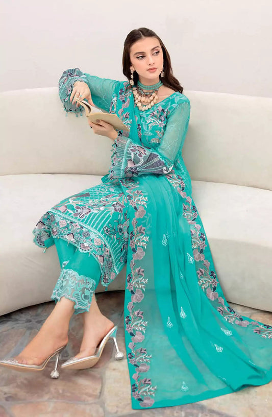 Ramsha Chevron Luxury Chiffon Collection Vol 07 - A 708