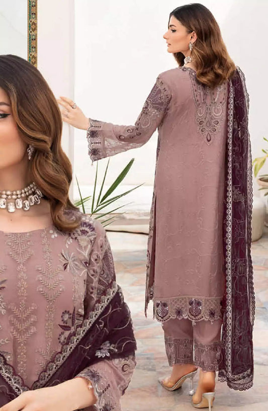 Ramsha Chevron Luxury Chiffon Collection Vol 07 - A 709