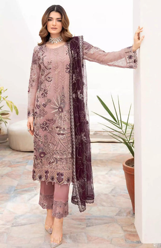 Ramsha Chevron Luxury Chiffon Collection Vol 07 - A 709