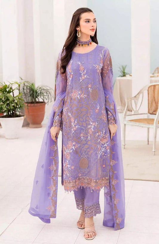 Ramsha Chevron Luxury Chiffon Collection Vol 07 - A 711