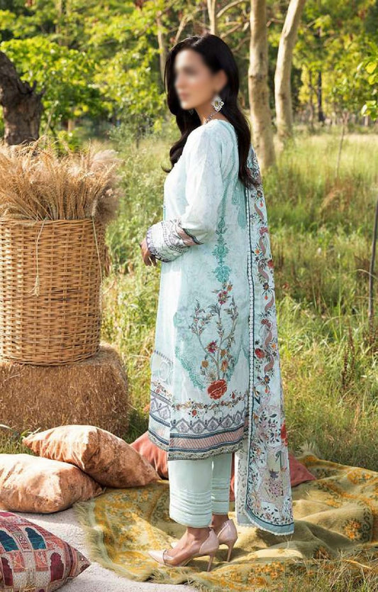 Design 01 ANUM DIGITAL PRINTED LAWN  Collection Vol 03