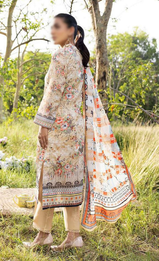 Design 09 ANUM DIGITAL PRINTED LAWN  Collection Vol 03