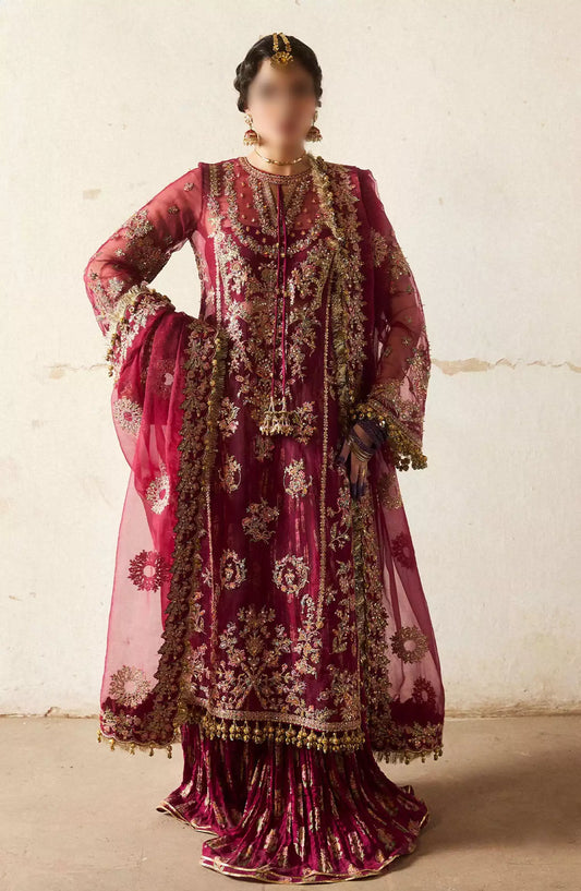 Hussain Rehar Festive Unstitched Collection 2024 - Aabni