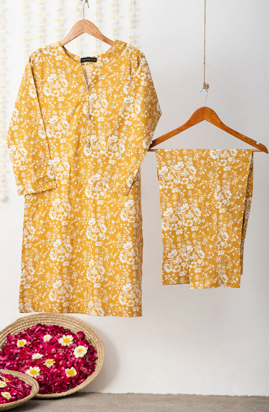 Amna Khadija Bringing Sunshine 2 Pcs Pret Wear Collection - ABSPW 06