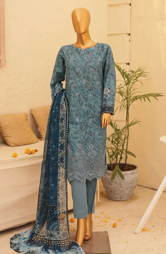 HZ Anmol Chikankari Embroidered Collection 2024 - ACE 2773