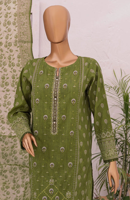 HZ Asasa Digital Printed Embroidered Lawn Collection 2024 - AEL 44