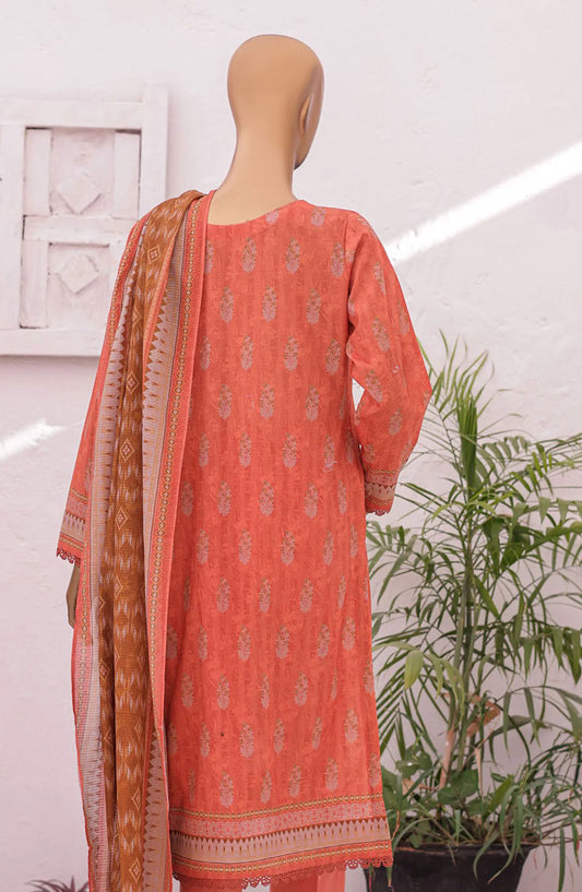 HZ Asasa Digital Printed Embroidered Lawn Collection 2024 - AEL 51