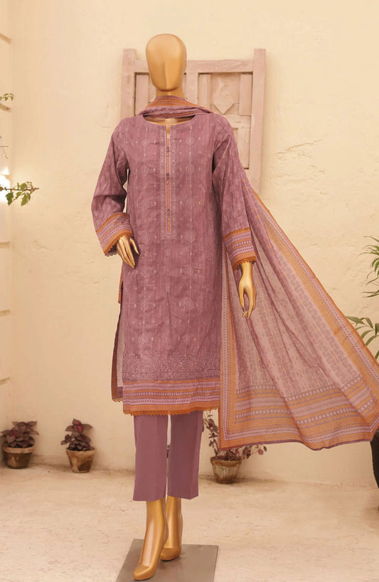 HZ Asasa Digital Printed and Embroidered Lawn Collection Vol 02 - AEL 54
