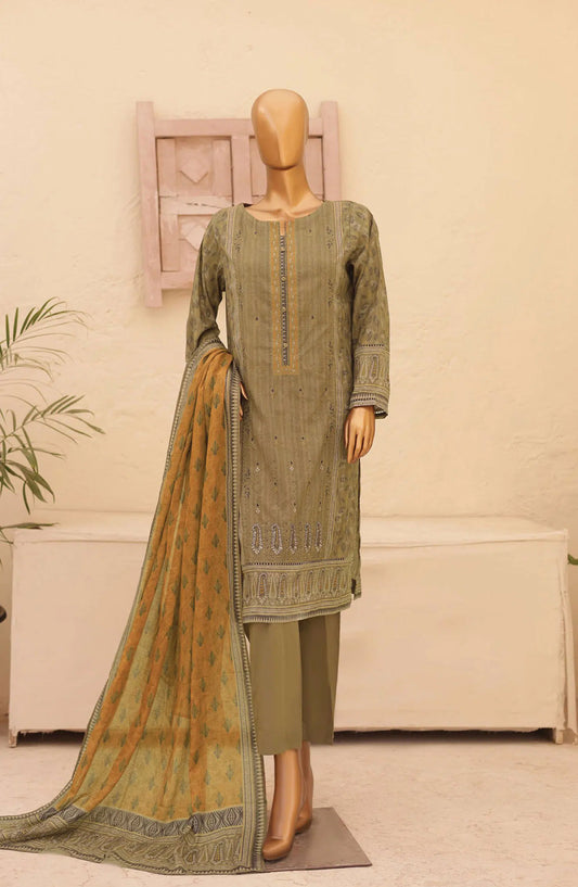 HZ Asasa Digital Printed and Embroidered Lawn Collection Vol 02 - AEL 58